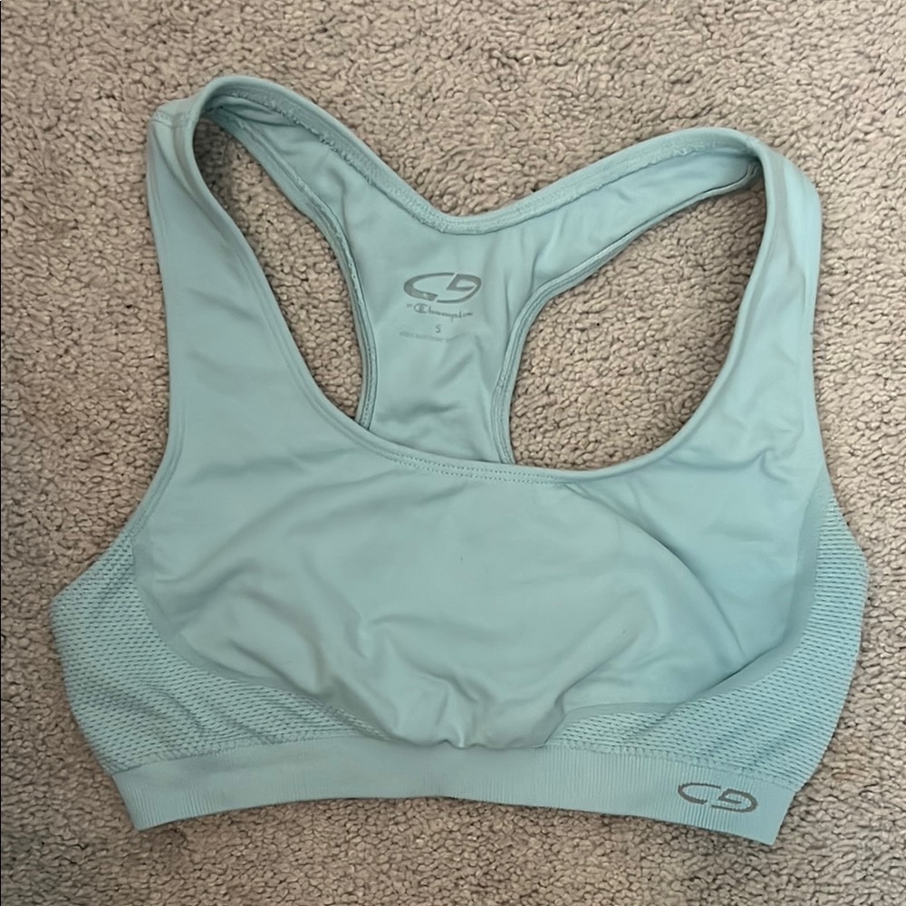 Champion Women's Light Blue Sports Bra